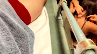 She masturbated me on the train