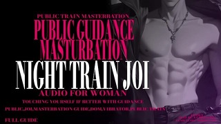 Public Train Slut:  Edge with Strangers All Around [ Train Slut JOI ]