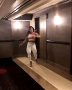 AA singing in elevator