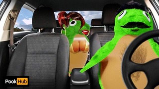 POOKIANA pays with Coochie / FAKE TAXI