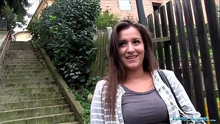 Public Agent Cindy Loarn and her Bubble butt babe fucked in a car