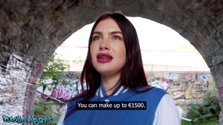 Public Agent Big lips big tits POV blowjob hardcore sex beautiful stranger with perfect body