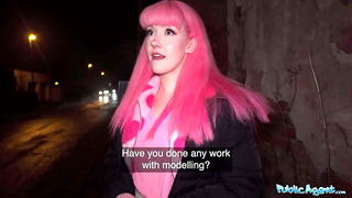 Public Agent I removed her Chastity Belt and creampied her wet pussy
