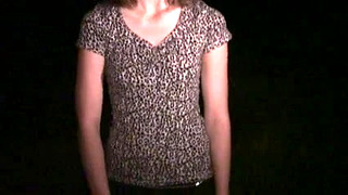 Beautiful TEEN interview for PUBLIC gangbang Part 1