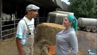 Big boobs girl wanted to ride a and finally rode a dick