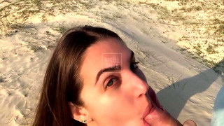 REAL AMATEUR COUPLE | We parked the car on the edge of Estrada do Mar – RS to have sex on the beach sand