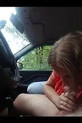 Amateur sex in car