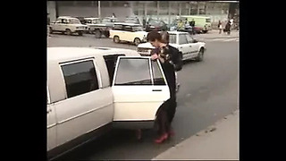 Vintage Car FFM Sex