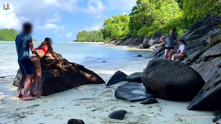 Lost in Paradise – Caught fucking on a lonely beach