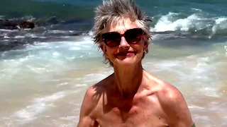 Having fun one morning at Polo Beach on the north shore of Oahu