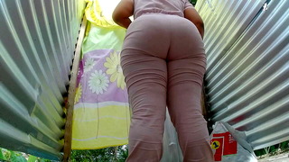 Beach cabin camera (bbw)