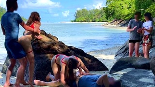 Another Couple Watching Us Having Sex On The Beach – Applause at the End