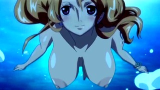 Nami in the Beach Uncensored Scene of Nami