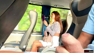 Public Cock Jerking Off On A Bus Full Of People – Made Him Cum Hard By Hand! – Cock Flashing