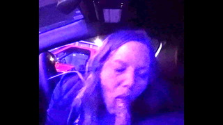 Teasing and Flashing then I Slurp His Cum Out