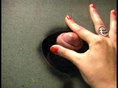 Russian hottie Czarina banged in the restroom