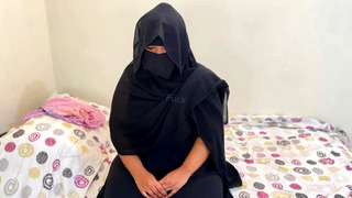 Huge Wide Pussy Saudi Muslim Big Ass & Big Boobs Fucked By Stepson When She Alone In Restroom – Hijab & Niqab BBW Arabian