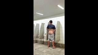 I almost got caught in the public restroom showing off to the truck drivers.