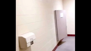 Teen got fingered by a stranger in a public restroom