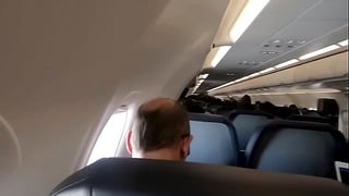 Blowjob in the open, planes overhead while I suck cock outdoors