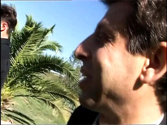 Amateur swingers filmed in outdoor fuck