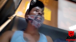 Trying to suck on the bus – Ela Baez