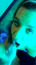 Amateur Tanning Salon Blowjob